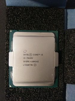 Intel® Core™ i5-7640X X-series Processor