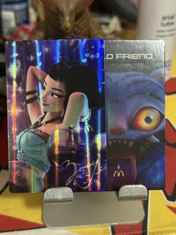 Zoe huntrix McDonald’s Trading Card
