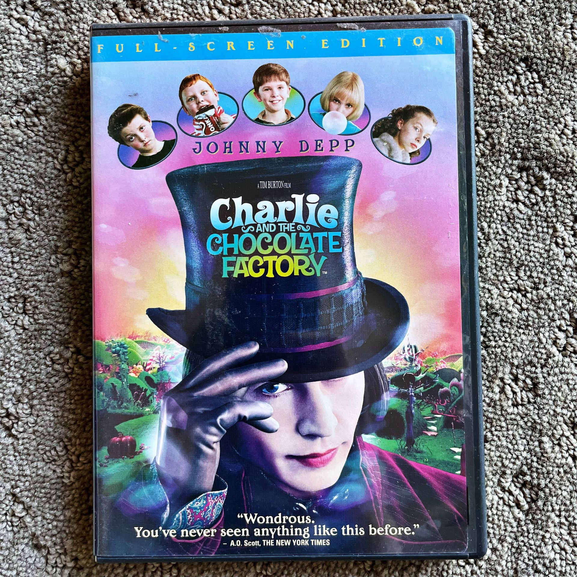 “Charlie And The Chocolate Factory” DVD