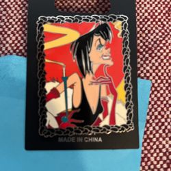 Cruella De Vill Disney Pin