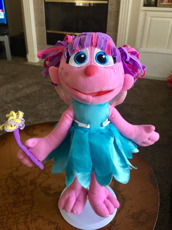 ABBY CADABE TALKING FAIRY FROM SEEAME STREET - 10 1/2 INCHES