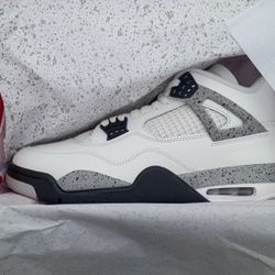 Jordan 4 White Cement 2025