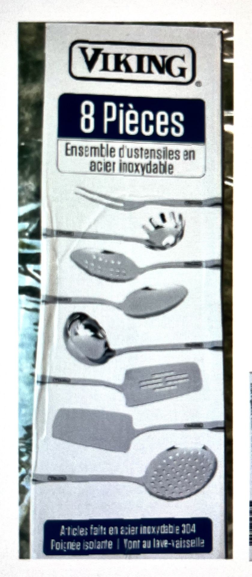 Viking Stainless Steel 8pc Utensil Set