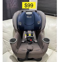Graco baby or kid car seat, recliner, convertible, all in one, rare & Foward facing / Silla carro bebe o niño convertible y reclinable