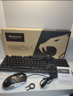 iBuyPower SA2210 RGB Gaming Keyboard + Mouse Combo Open Box