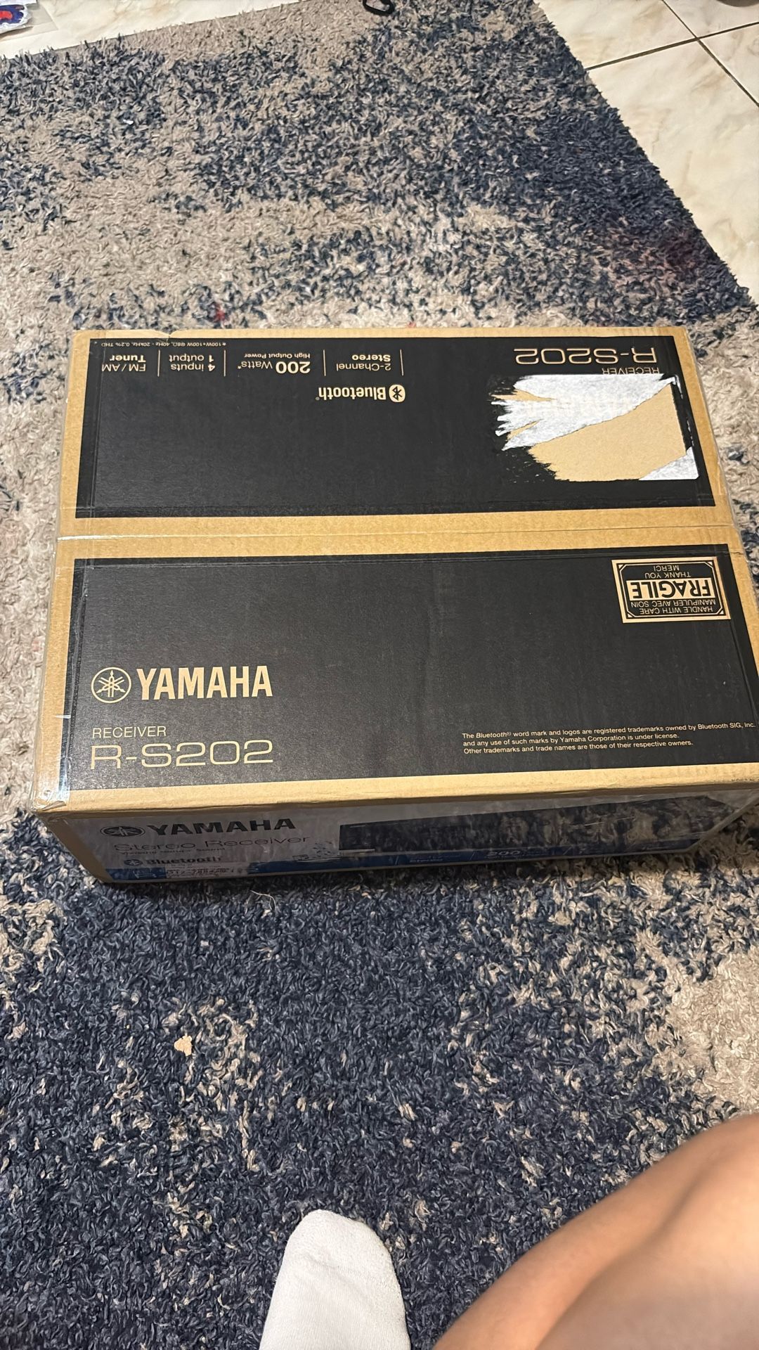yamaha stereo receiver R-S202