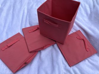Fabric Collapsible Storage Cubes