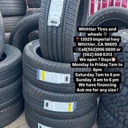 SET OF NEW 245/45R20 GOODYEAR EAGLE TOURING , INCLUDING MOUNTING AND BALANCING. ASK ME FOR ANY SIZE OR BRAND