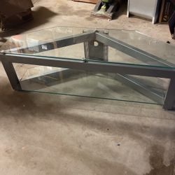 Glass Tv Stand 
