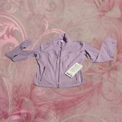 Lululemon Lilac Defined Cropped Jacket Nulu