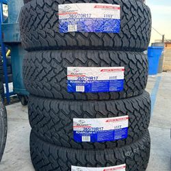 265/70/17 All Terrain Brand New Tires 