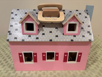 Melissa & Doug Wooden Dollhouse