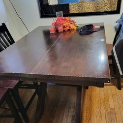 Kitchen Table Expandable 4 Chairs 