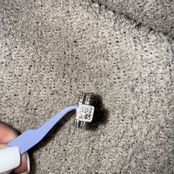 10k Princess Cut Wedding Rings