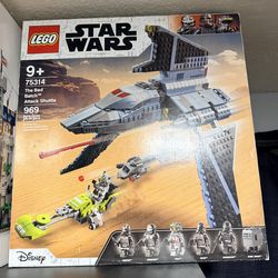 LEGO 75314 Bad Batch Attack Shuttle Retired Star Wars New Sealed Echo Minifig