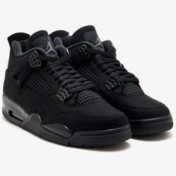 Black Cat Jordan 4 Sz10.5