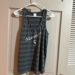 Women’s Seattle Mariners MLB Tank Sleepwear Soft Size Medium 