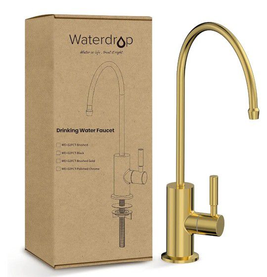 Waterdrop Filtered Water Faucet, Drinking Water Faucet, Reverse Osmosis Faucet, RO Faucet, RO Water Faucet, Water Filter Faucet for Kitchen Sink, Stai