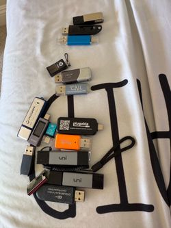 A Lot of USB Drives / Flash Drives