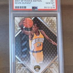 Kevin Durant ROOKIE PSA 10 #61
