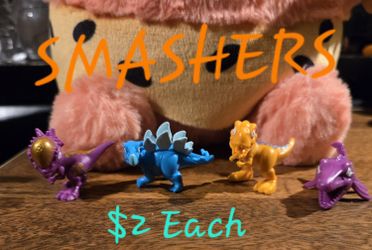 Smashers Mini Dino Figures($2 Each)