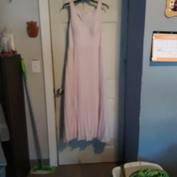Pink Bridesmaid Dress Size 12