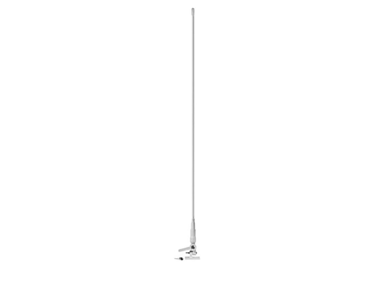 Cobra CM 300-004 Marine VHF Antenna 5’ Fiberglass With Mount Long Range