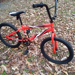 Boys. 20 Inch. BMX. Bike Good Tires & Breaks. Seat Got Couple Of Nicks But It's A BMX Bike