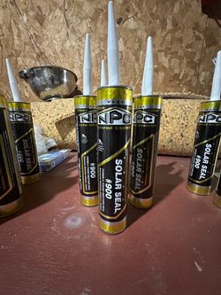 NPC Solar Seal #900 Caulk Sealant – BLACK