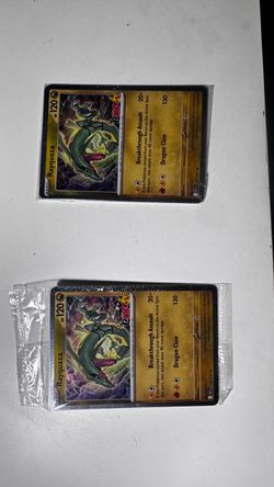 Rayquaza pxp promo stamp