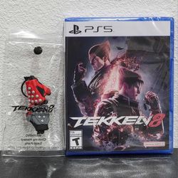 Tekken 8 - Game for PS5 + Keychain New 💥$50 Cash for Game Only P/U in Modesto 
