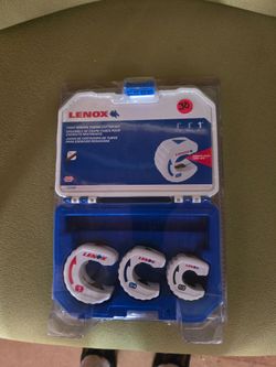Lenox 3pc Tubing Cutter Set