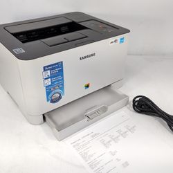 Samsung Xpress C430W Wireless Laser Printer no ink 