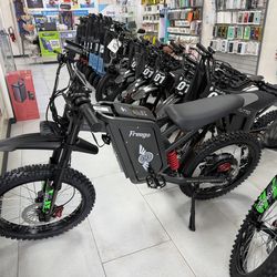 Freego X2 Pro Electric Bicycle 50MPH! Finance For $50 Down Payment!!