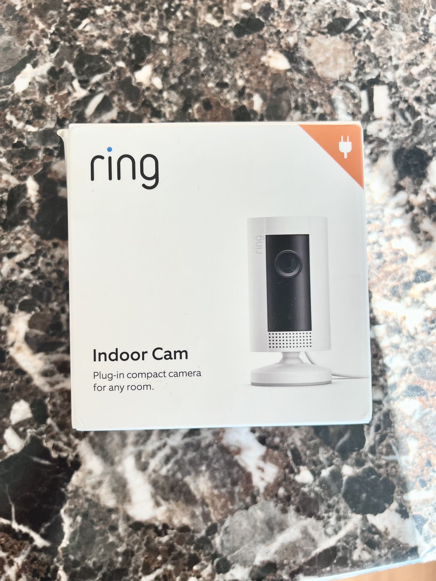 WORKS PERFECT: Amazon Ring Camera (2nd Gen), Indoor, 2023, 1080p HD video, night vision, 2-way talk