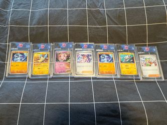 CGC Graded Pokémon Cards Lot of 7