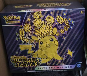 Pokémon Scarlet & Violet Surging Sparks Elite Trainer Box