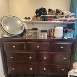wooden dresser 