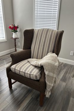 French Wing Back Chair