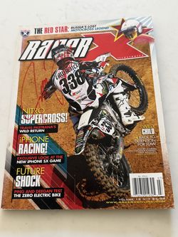 Jason "JLaw" Lawrence Signed Racer X Magazine