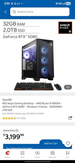 Msi Gaming desktop