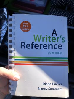 A Writers Reference 8th Edition