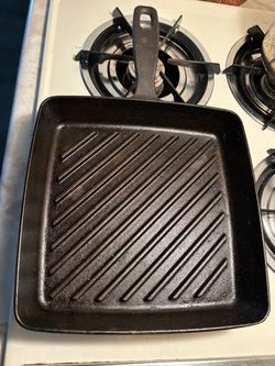 Food Network cast-iron Square grill pan