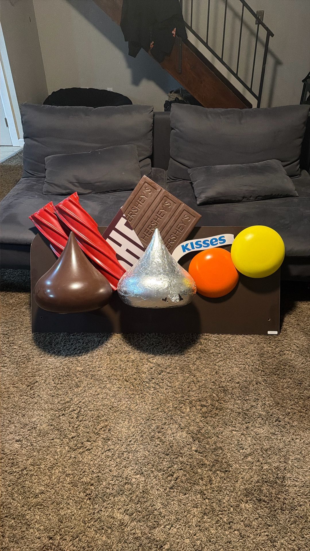 Chocolate Candy Decoration Centerpiece 