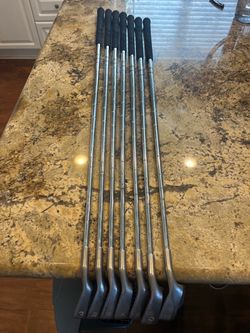Ping Eye 2 Black Dot Golf Irons 3 4 5 6 8 9 S New Grips
