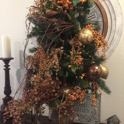 Christmas 🎄 Decor Vase Tree Lights 