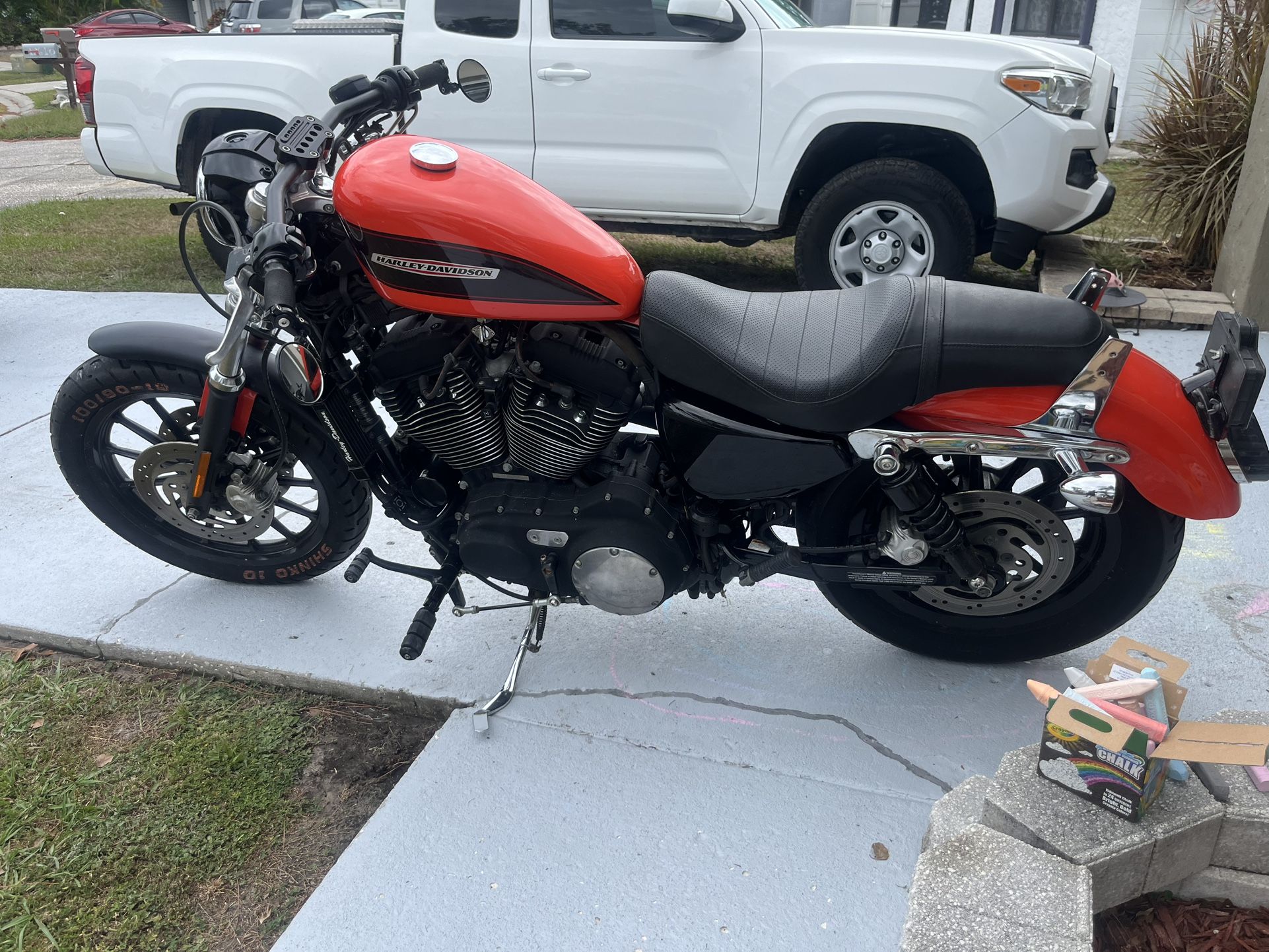 2006 Harley Davidson Sportster 1200cc v-twin engine