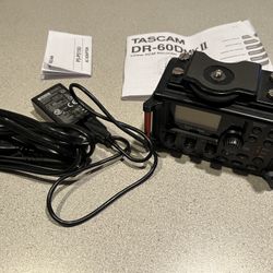 TASCAM DR-60DMKII Portable Recorder Designed for DSLR Filmmakers