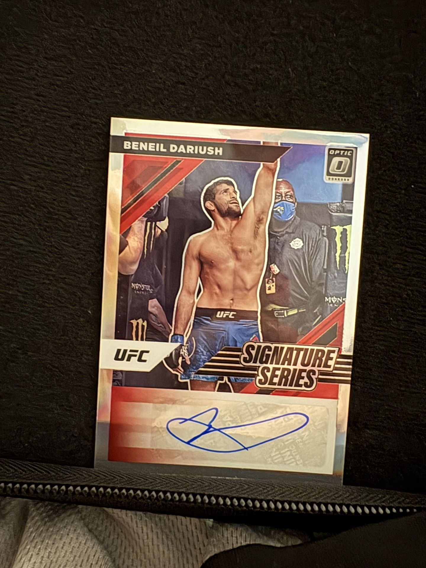 2022 Panini Donruss Optic UFC - Signature Series Beneil Dariush #SS-BDR (AU)