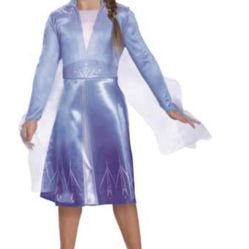 Disguise Disney Elsa Frozen 2 Classic Girls' Halloween Costume  Size: M (7-8 Yrs old)  Polyester - Disney Frozen 2 Product includes: dress with attach